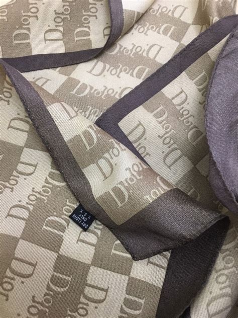 fake dior monogram scarf